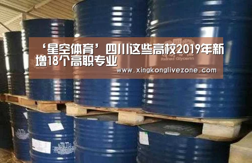 ‘星空体育’四川这些高校2019年新增18个高职专业(图2) 星空官网